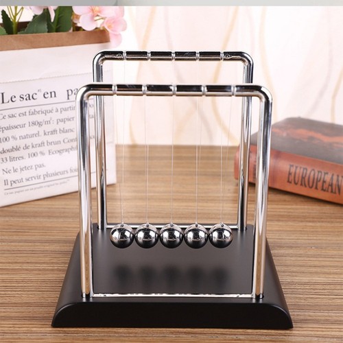 Newton cradle steel - steel, balance