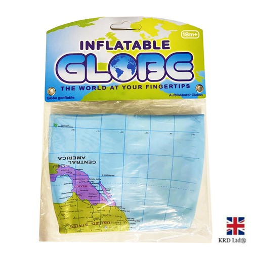 30cm inflatable globe - globe, ball