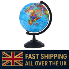 Rotating World Globe 6.1 inch