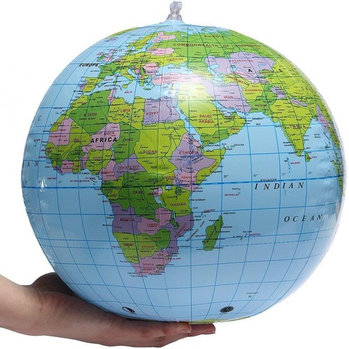 40cm inflatable large globe - inflatable,