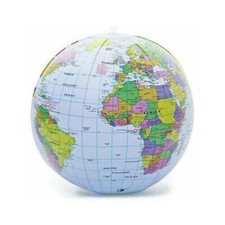40Cm Inflatable World Globe