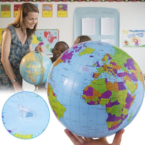 40cm inflatable world - world, globe