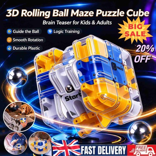 3drolling ball maze cube - 3drolling,