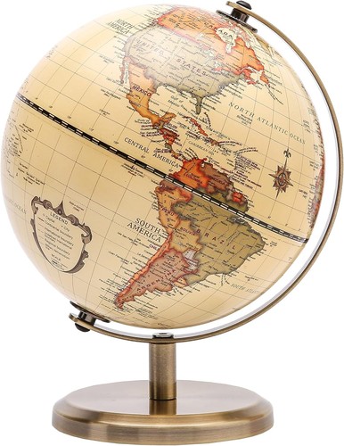 14cm antique globe - 14cm,