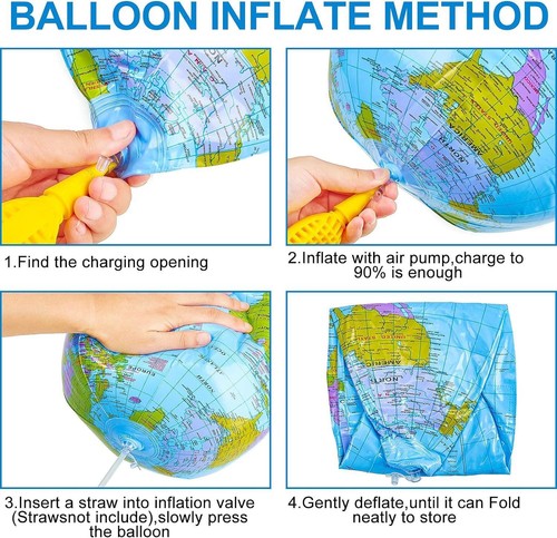 World globes map - world, 40cm
