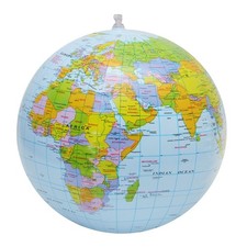 30cm Inflatable World Globe