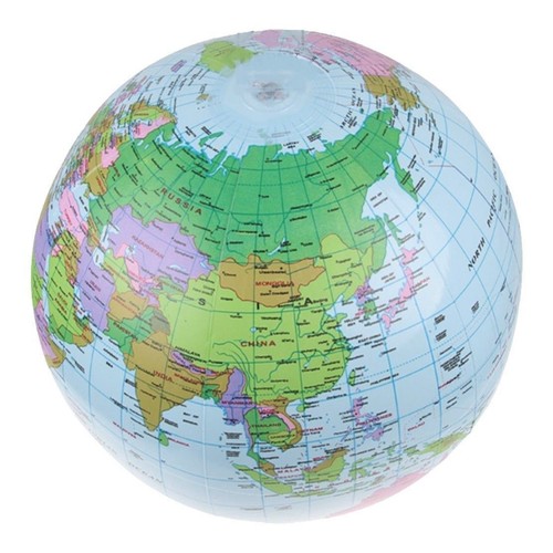 40cm inflatable globe - globe,