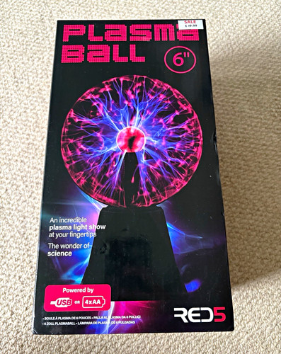 Red5 plasma ball - 6",