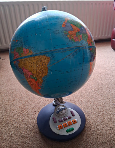 Educational rotating world - educational,
